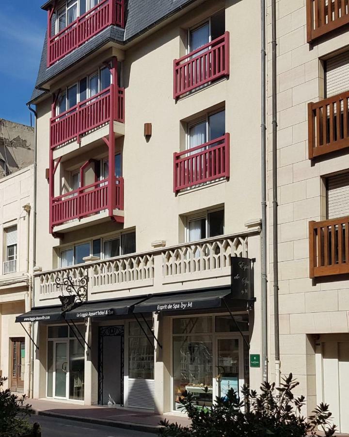 Le Trophee Boutique Hotel Spa- La Loggia Appart'Hotel Deauville Eksteriør bilde